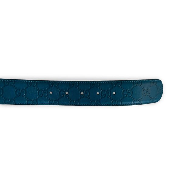Unisex Gucci Belt w/Interlocking G's Size 85 - Picture 3 of 4